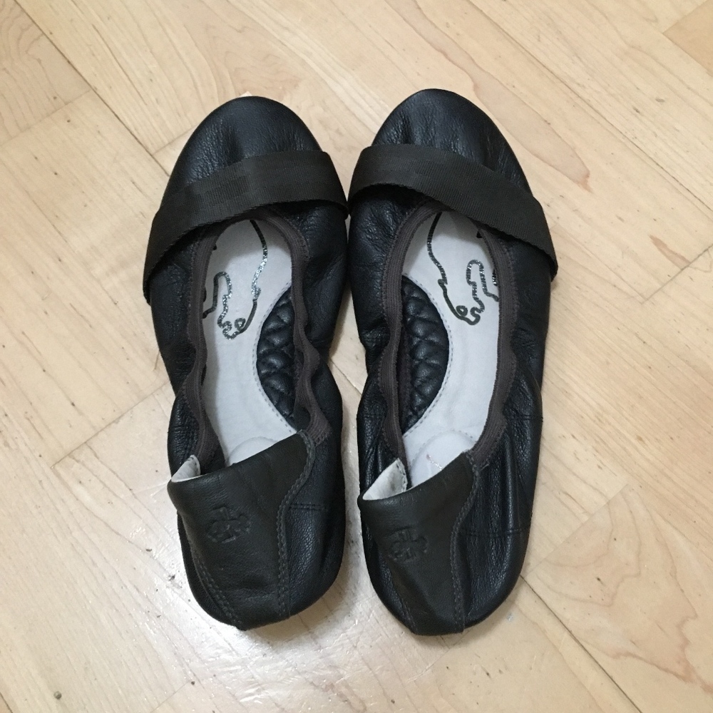 PUMA Rudolf Dassler Ballet Rhythm Flats Black Sz 7